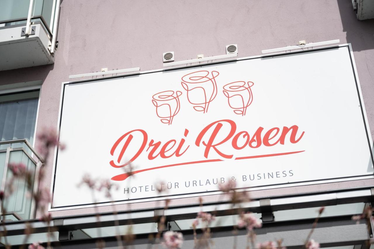Moosburg an der Isar Hotel Drei Rosen מראה חיצוני תמונה